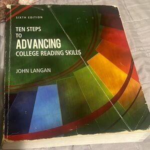 Colorful College Reading Skills Book